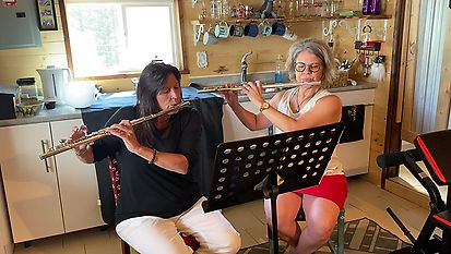 Lori and Lori Flute Duet